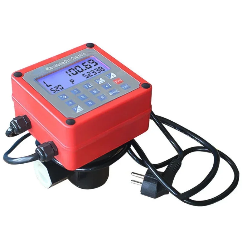 

Quantitative Flowmeter Diesel 12 Flow Meter 24v220v Electronic Gear Meter