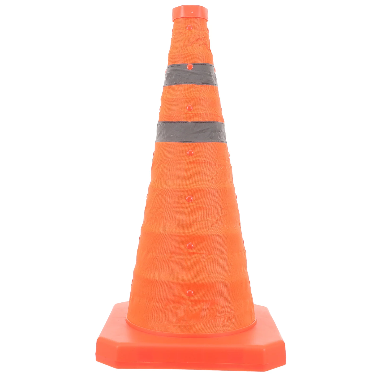 

Road Safety Cone Orange Traffic Cones For Parking Lots Construction Camping Emergency Durable Foldable Multi Purpose
