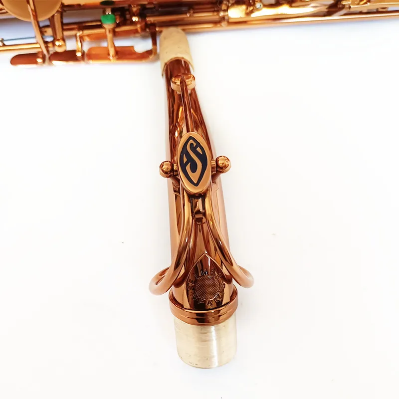 France Make Ⅵ Alto Saxophone Eb Coffee color Alto Sax Professional Playing Woodwind Instrument with Mouthpiece