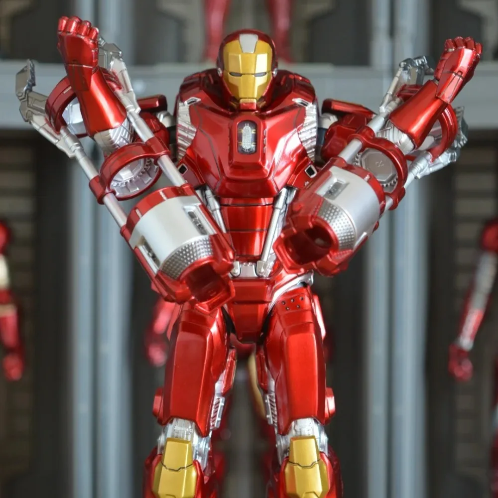 ZD Toys オリジナル アイアンマン MK35 レッドスナッパー アクションフィギュア トニー・スターク メカモデル 可動式 アニメ アベンジャーズ コレクション おもちゃ 男の子向けギフト