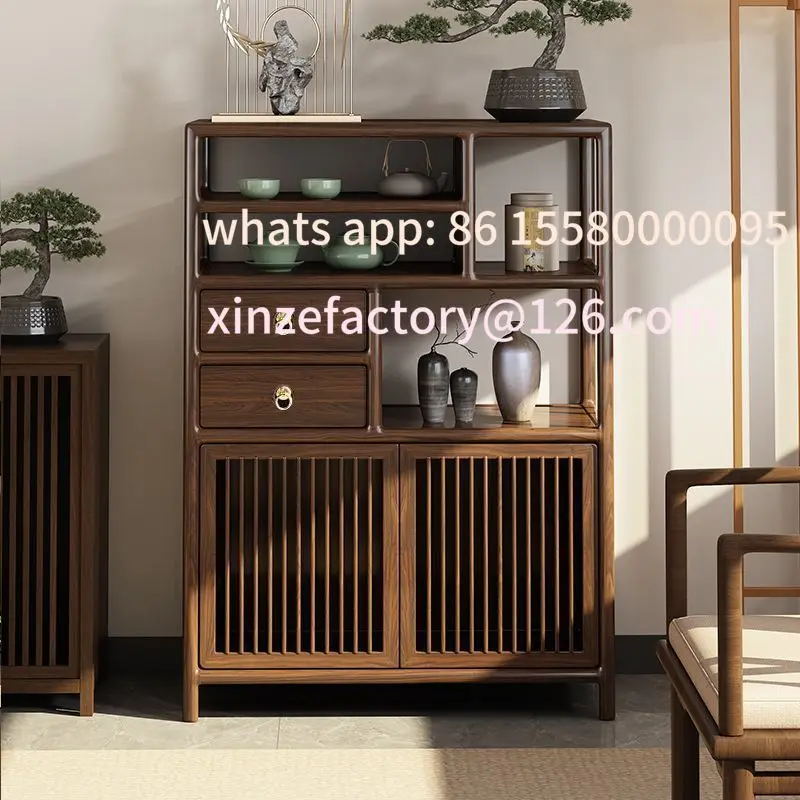 

Customizable New Chinese Bogu Shelf Shelf