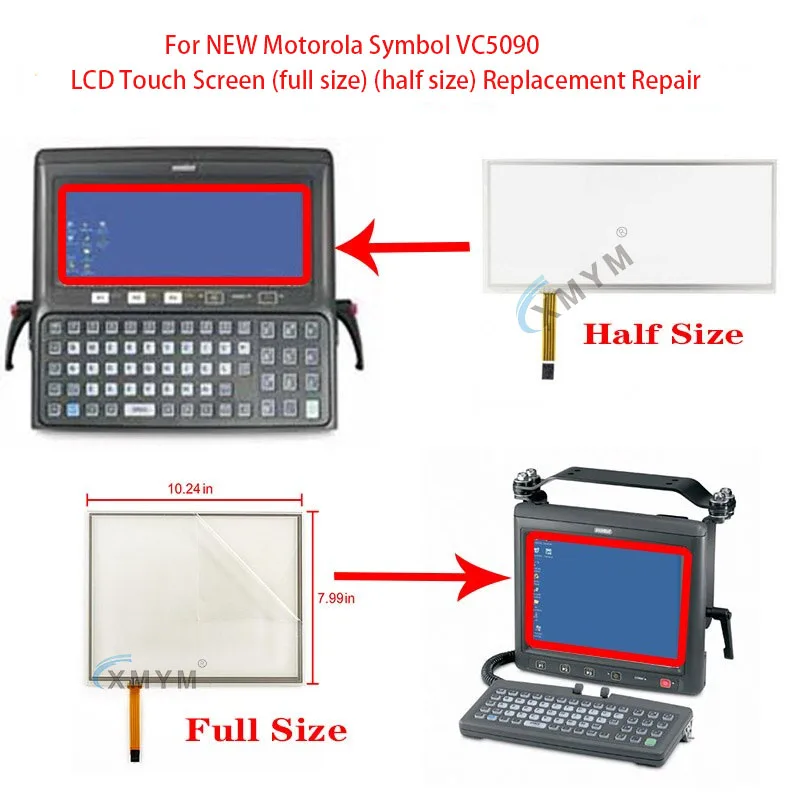 For NEW Motorola Symbol VC5090 LCD Touch Screen (full size) (half size) Replacement Repair