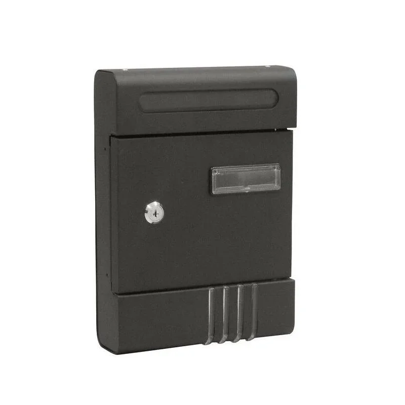 Exterior wall mount mailboxes with security key, easy to install