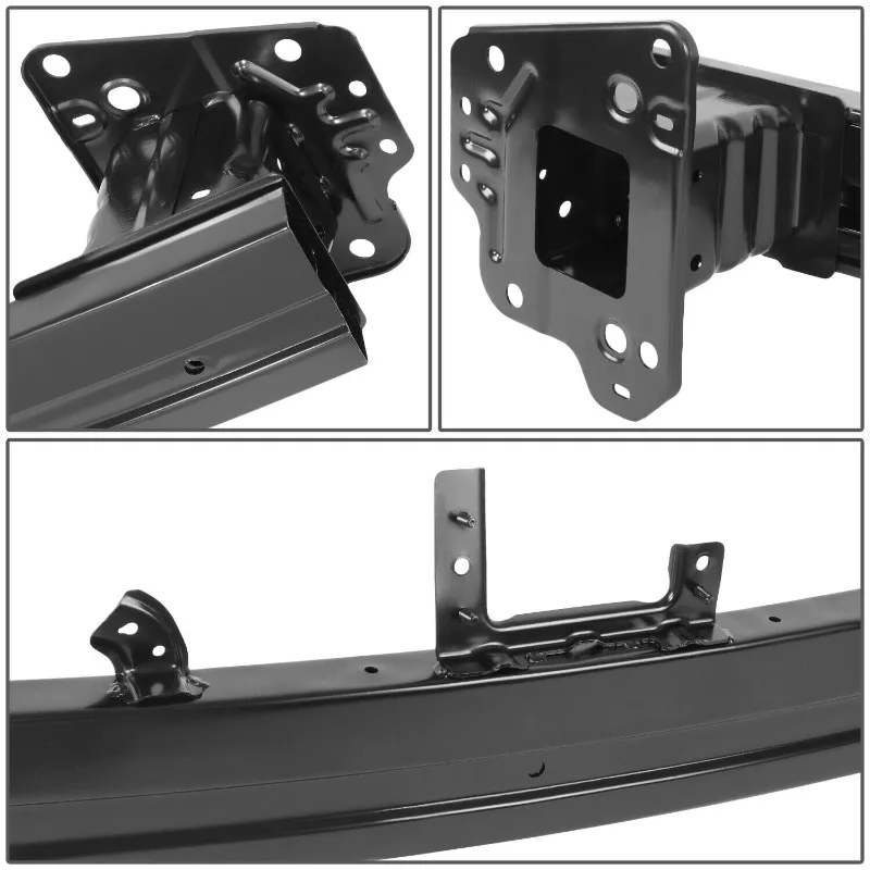 US For 2021 2022 2023 Elantra OE Style Black Steel Front Bumper Reinforcement Impact Bar