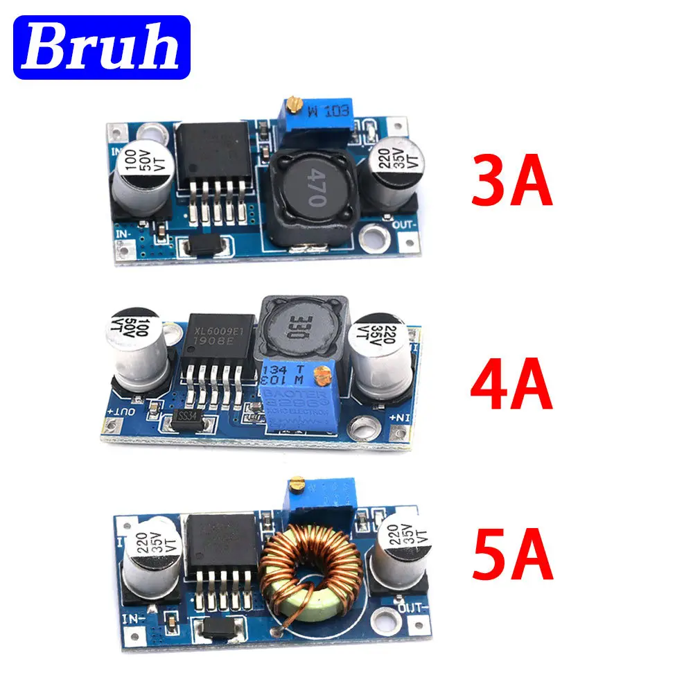 1Piece Adjustable DC To DC LM2596 LM2596S XL4015 Buck Boost Module 3A 4A 5A Step-down Power Supply Regulator Module