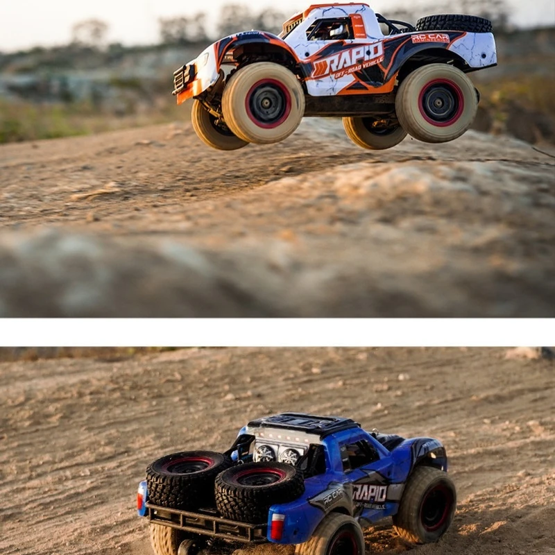 Jjrc1/14 Q130a Q130b 고속 브러시리스 파워 원격 제어 자동차 풀 스로틀 사륜구동 등반 오프로드 장난감 차량