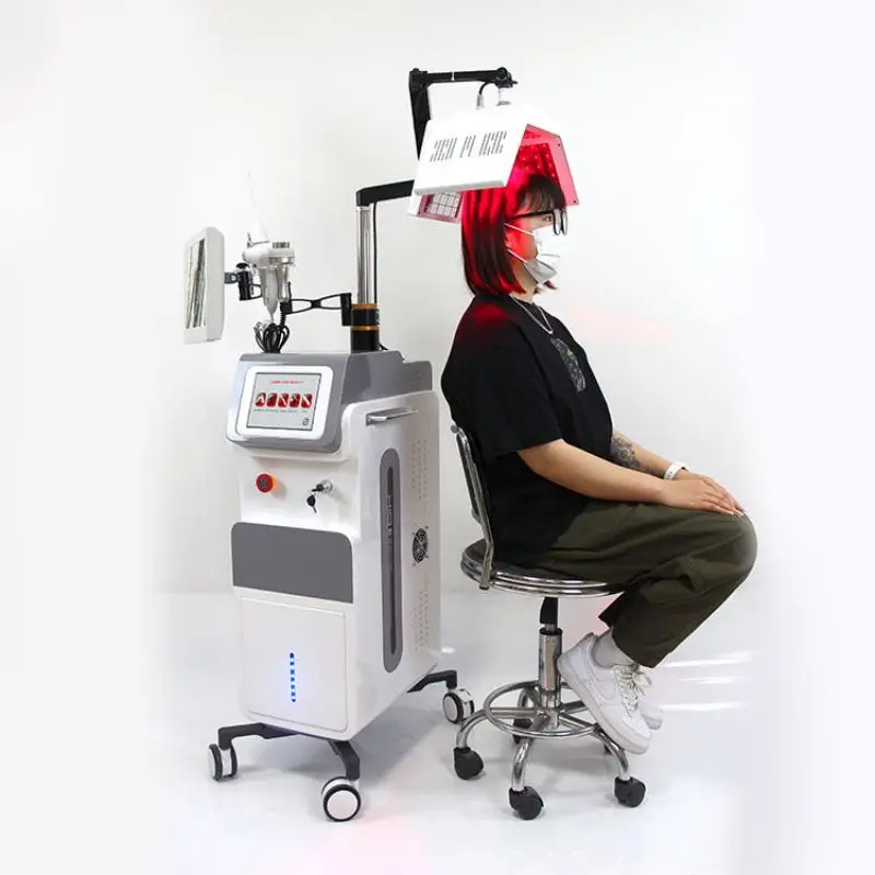 Laser + Led Haargroei Therapie 650nm Diode Laser Haargroei Machine Schoonheidssalon Thuisgebruik Apparatuur