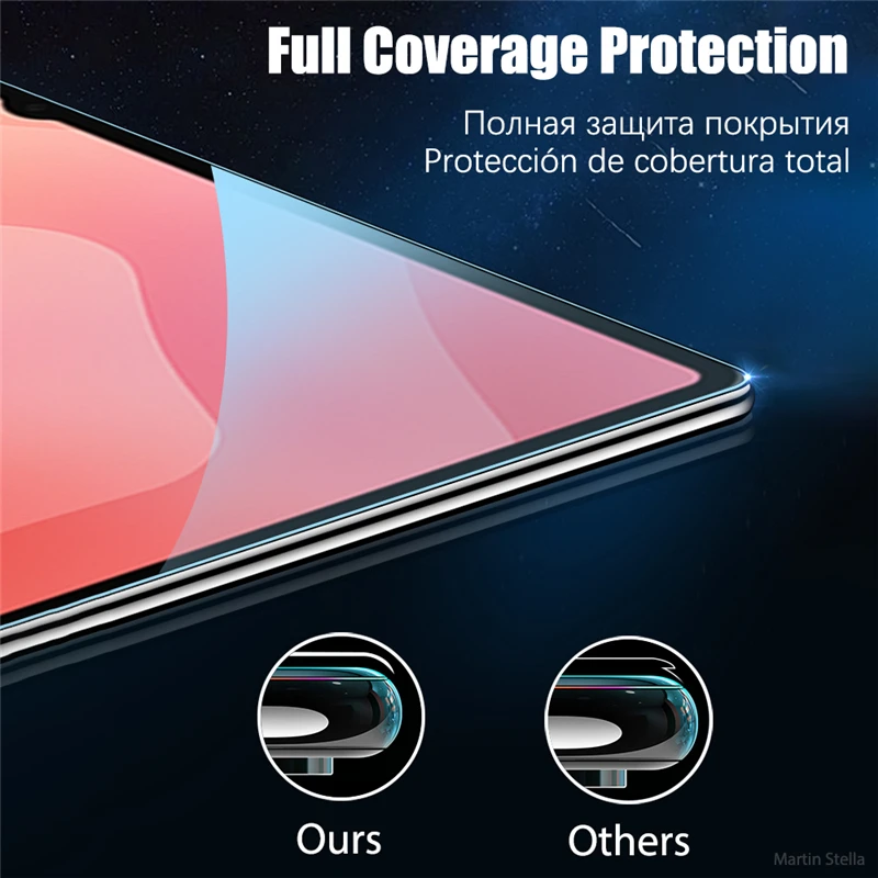 2 piezas protector de pantalla de vidrio templado para Samsung Galaxy Tab S11 Ultra S10 Fe Plus Tab S10 Lite A11 Plus A9 A11+ A9+ 6