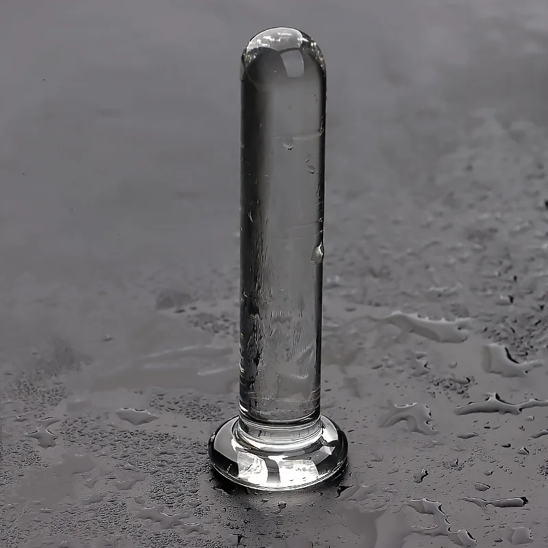 Transparent Anal Plug Dildo Adult Sex Toys Shape Butt Plug Dildos BDSM Anal Pleasure Sex Toys Anal Trainer For Women&Men Couple