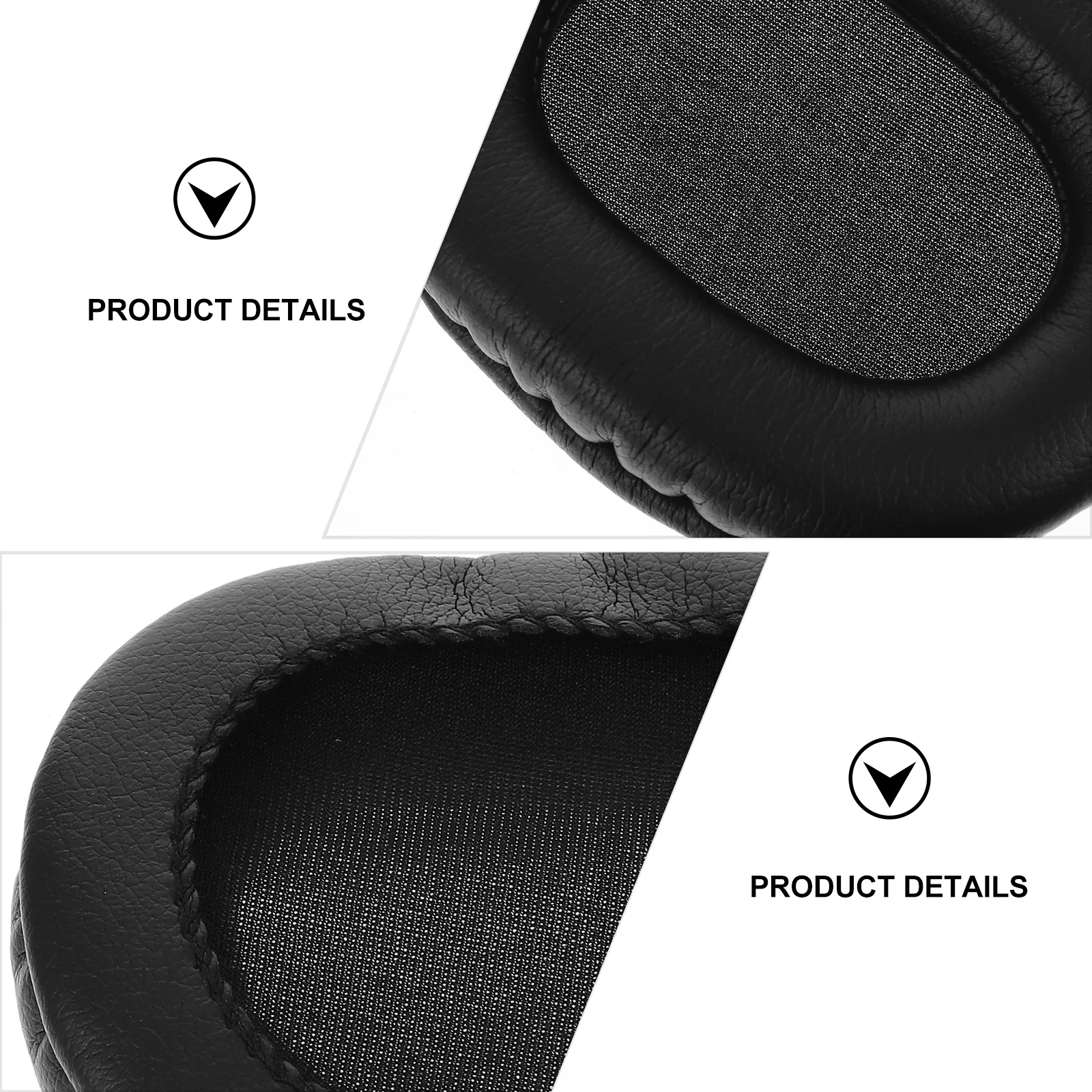 

2 pcs Headphone Pads Replacement Ear Cushions Soft Noise Isolating For -Msr7 M50Cwh Headset Sleeves Covers Portable Audio