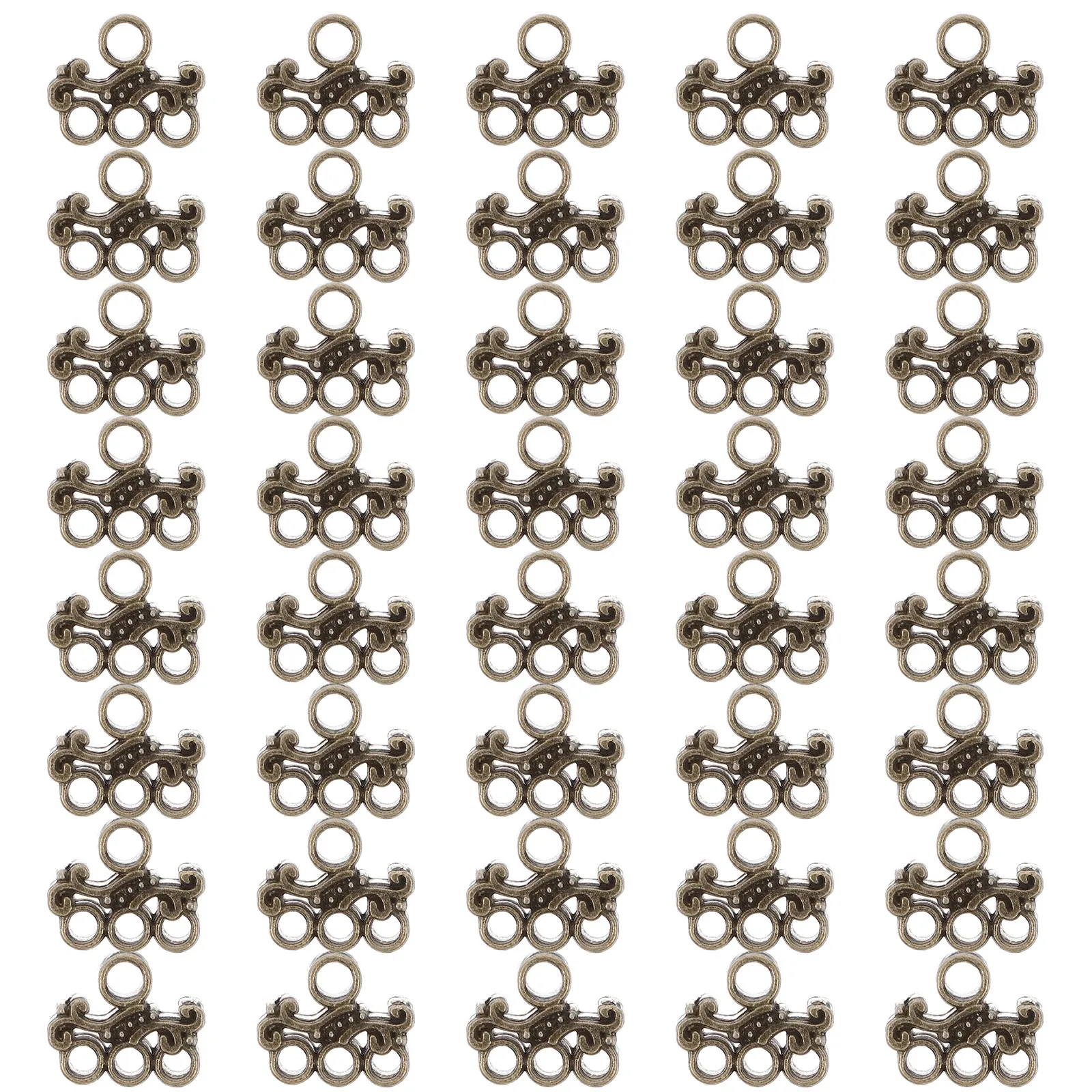 

100Pcs DIY Jewelry Accessory Alloy Charms Pendant Handcraft Necklace Bracelet Decorative Gifts Alloy Charms Jewelry Accessory