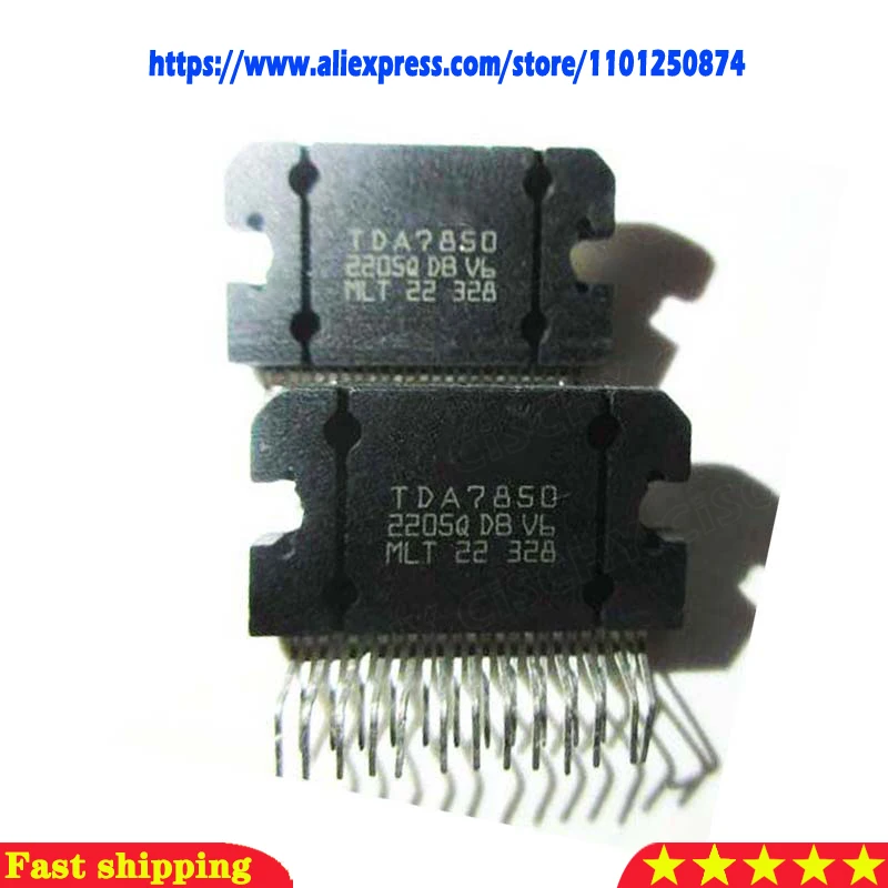 1pcs/lot USED TDA7850 7850 ZIP-25 In Stock