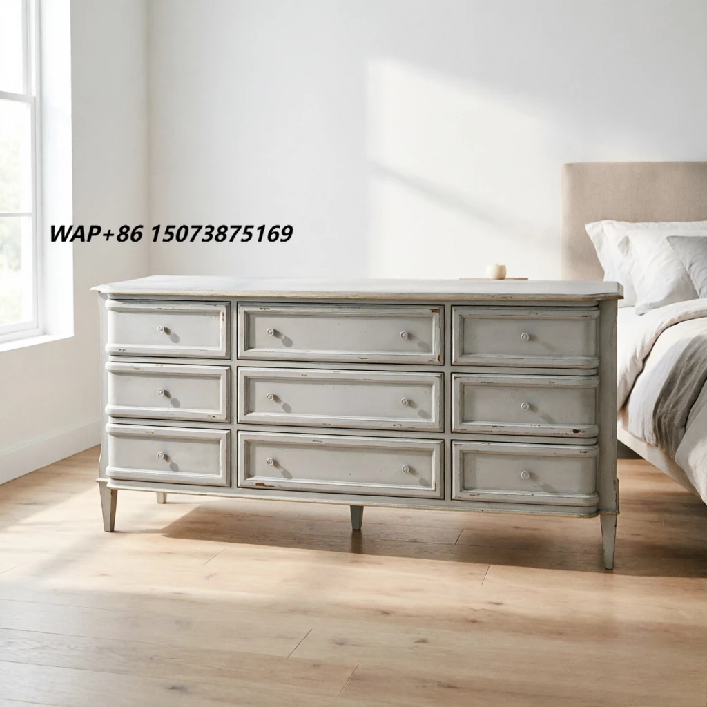 9-Drawer Dresser | Spacious Storage Wrapped in a Soft, Rounded Design