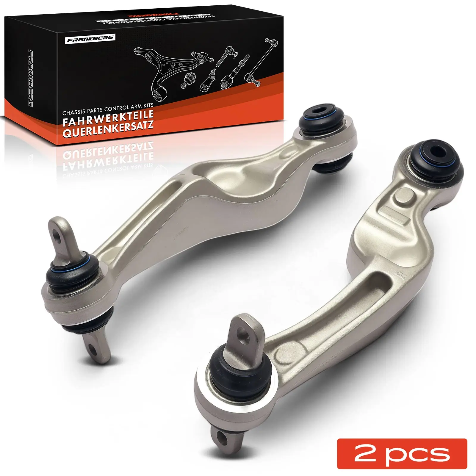 Frankberg 2x Achter Links Boven Rechts voor Tesla Model S 5YJS Bj vanaf 2012 142042800B 142042600B
