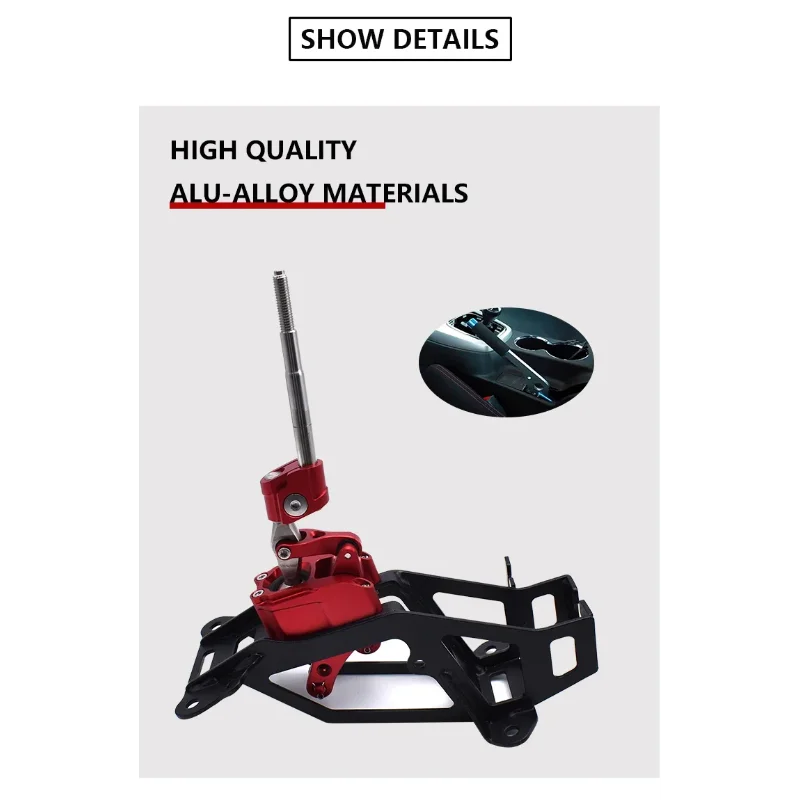 SK مخصص البليت الألومنيوم والعتاد رافعة قصيرة شيفتر ينطبق على هوندا صالح 2016 لعرض صندوق ناقل الحركة GK5 #4