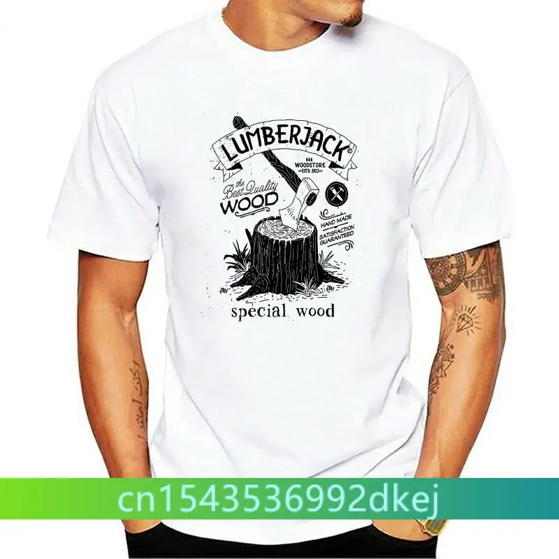 

T-Shirt Lumberjack Lumberjack Shirt Woodland Ax Mens Wood Ranger Woodworker Usa New Fashion Men Short Sleeve Baseball T Shirts