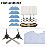 Main Side Brush Filters Mops Cloth For Blaupunkt For Bluebot For XPOWER+ Vacuums Household Cleaning Tool Accessories