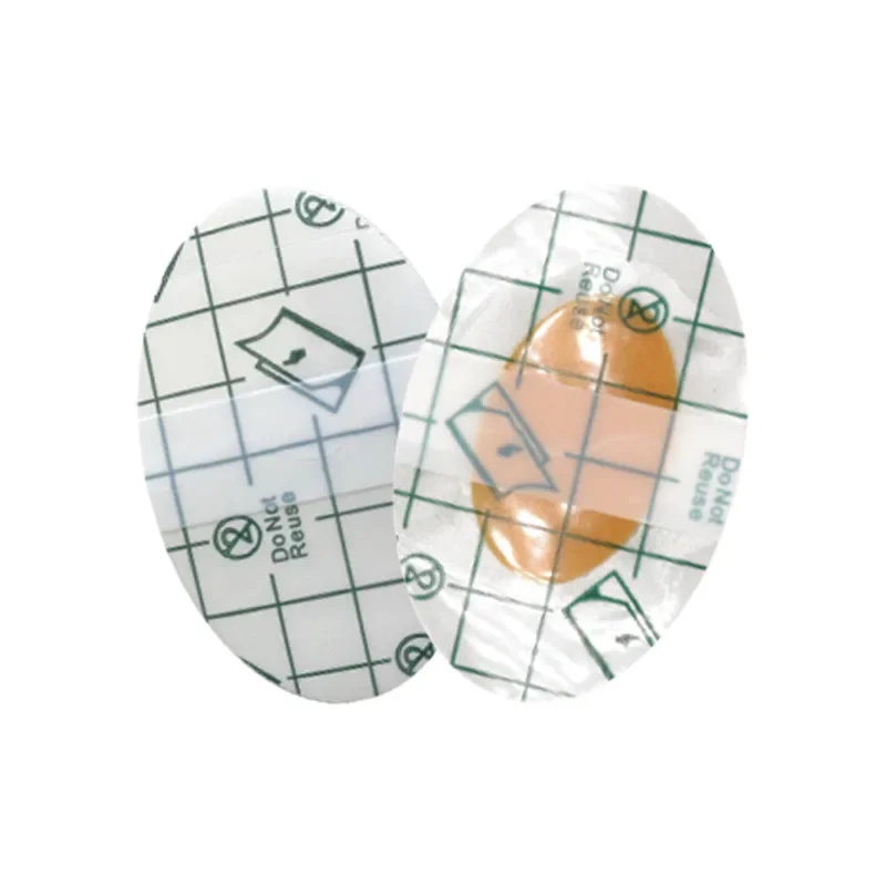 

20pcs/bag Waterproof Heel Patch Sticker for Water Sports Bathing Oval Band Aid Plaster Wound Dressing Patches Adhesive Bandages