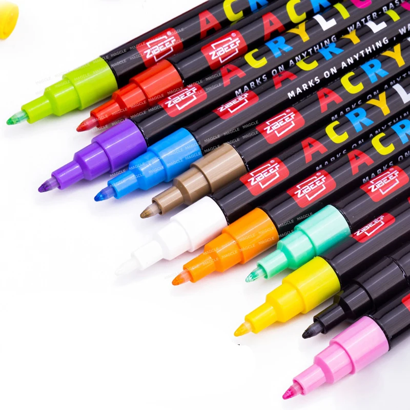 168/120/84/36 ألوان مختلفة قلم طلاء أكريليك ، 0.7 مللي متر طرف رفيع kyztчки postiсо dini الطلاء على الزجاج ، السيراميك ، الإطارات ، فن بطاقة DIY #2