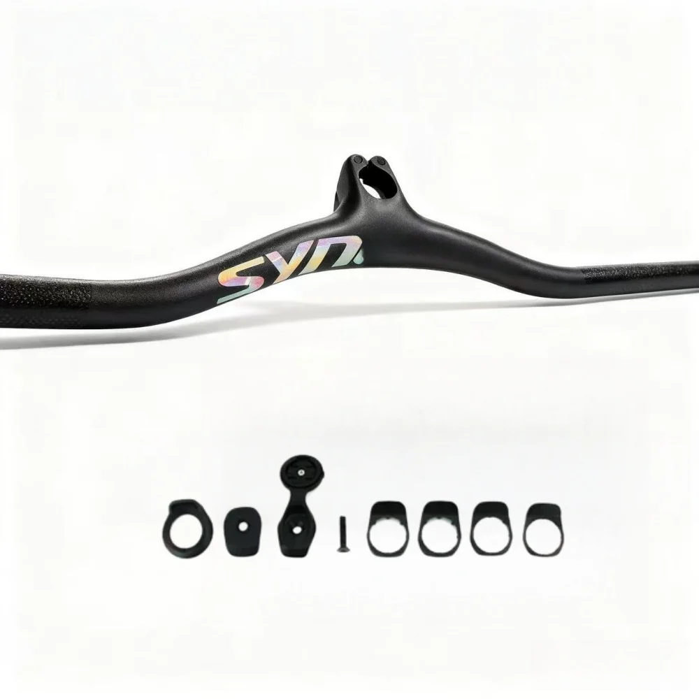 

Карбоновый руль для MTB T1000 250 г, многоугольный вынос руля 60-110 мм, совместим с креплением Garmin, эргономичный, для трейла и приключений