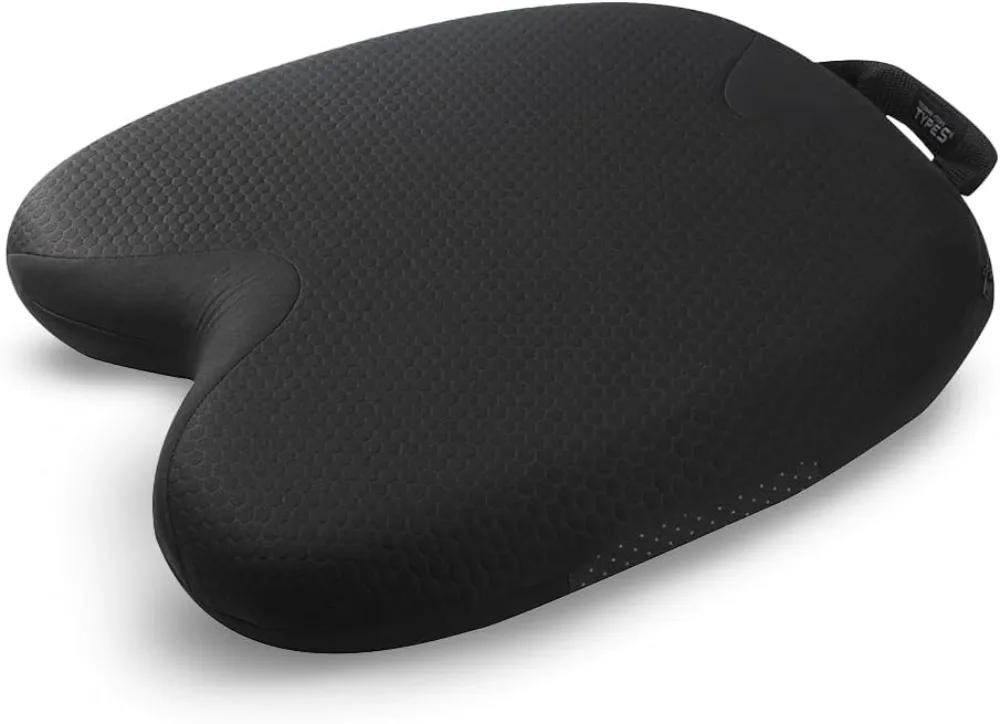 Gel Enhanced Memory Foam Seat Cushion 2 Pack for Office Chair, Car Seat, Tailbone Pain Relief, Sciatica & Back Pain Relief, Portable and Machine Washable - view 2