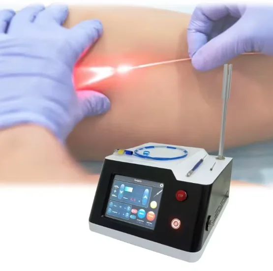 Minimally Invasive Lipolysis Laser Liposuction Surgery For Weight Loss 635nm 980nm 1470nm Laser Beauty Equipment