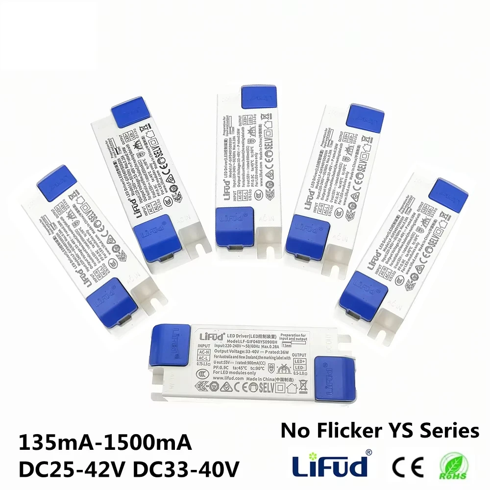 

No Flicker LiFud LED Driver LF-GIRxxxYS Series 135mA 200mA 300mA 450mA 600mA 700mA 900mA 1000mA 1200mA 1300mA 1400mA 1500mA