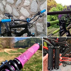 FIFTY-FIFTY BMX MTB Bicycle Grips Anti-Skid Rubber XC DH AM Bike Handlebar Grips Mountain Bike Handle Bar Grip Enduro