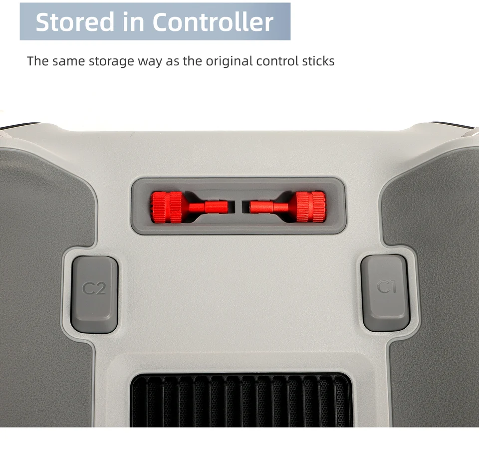 ZJRXM Mini 5 Pro/Mini 4 Pro RC 2/Air 3/Mini 3 Pro Stick Accessoires joystick pour manette DJI RC/RC 2