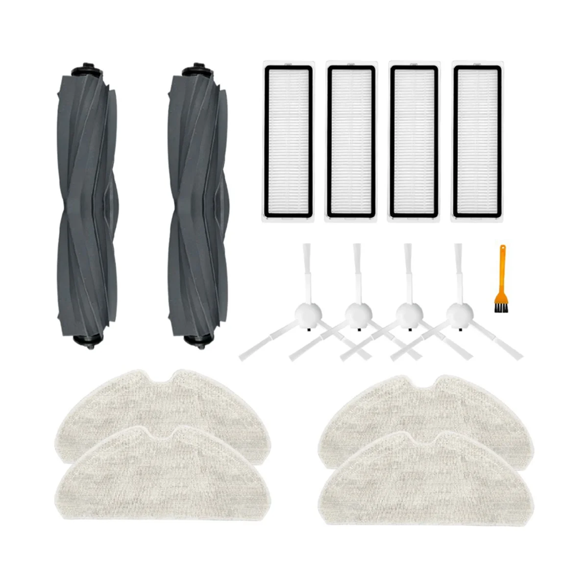 สําหรับ D10S / D10S Pro อุปกรณ์เสริมหุ่นยนต์เครื่องดูดฝุ่นหลักแปรงด้านข้าง HEPA FILTER Mop ผ้าอะไหล่ทดแทน