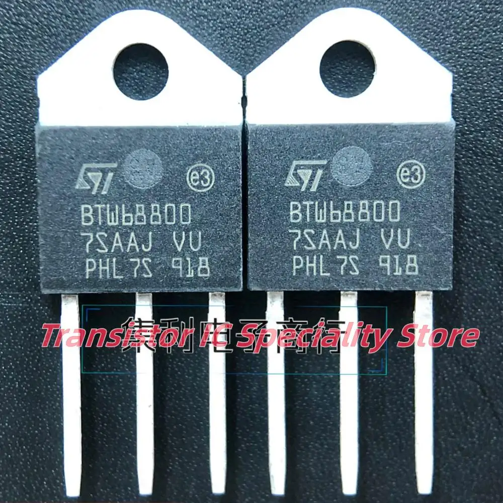 5PCS-10PCS  BTW68800  BTW68-800  TO-247 60A 800V Imported  Original  Best Quality