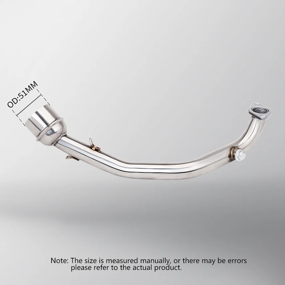 Универсальный глушитель мотоцикла 51 мм для GY6 125 150CC, аксессуары для мотоциклов