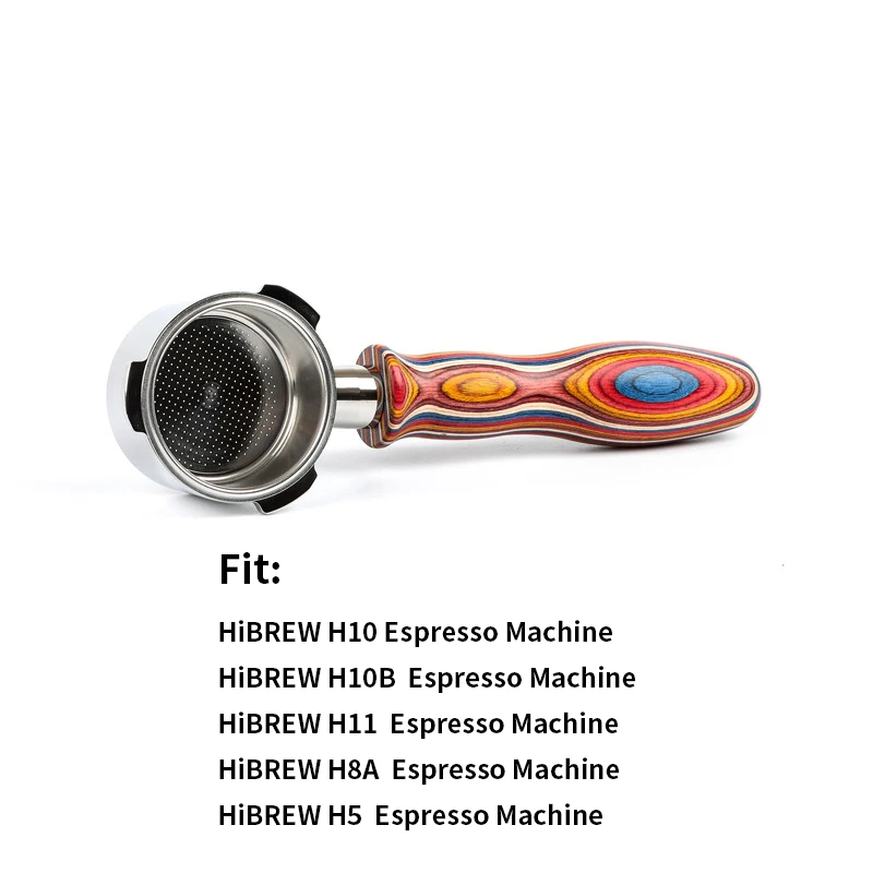 Gasoo 51mm 3 Ear Bottomless Coffee Portafilter Stainless Steel 3