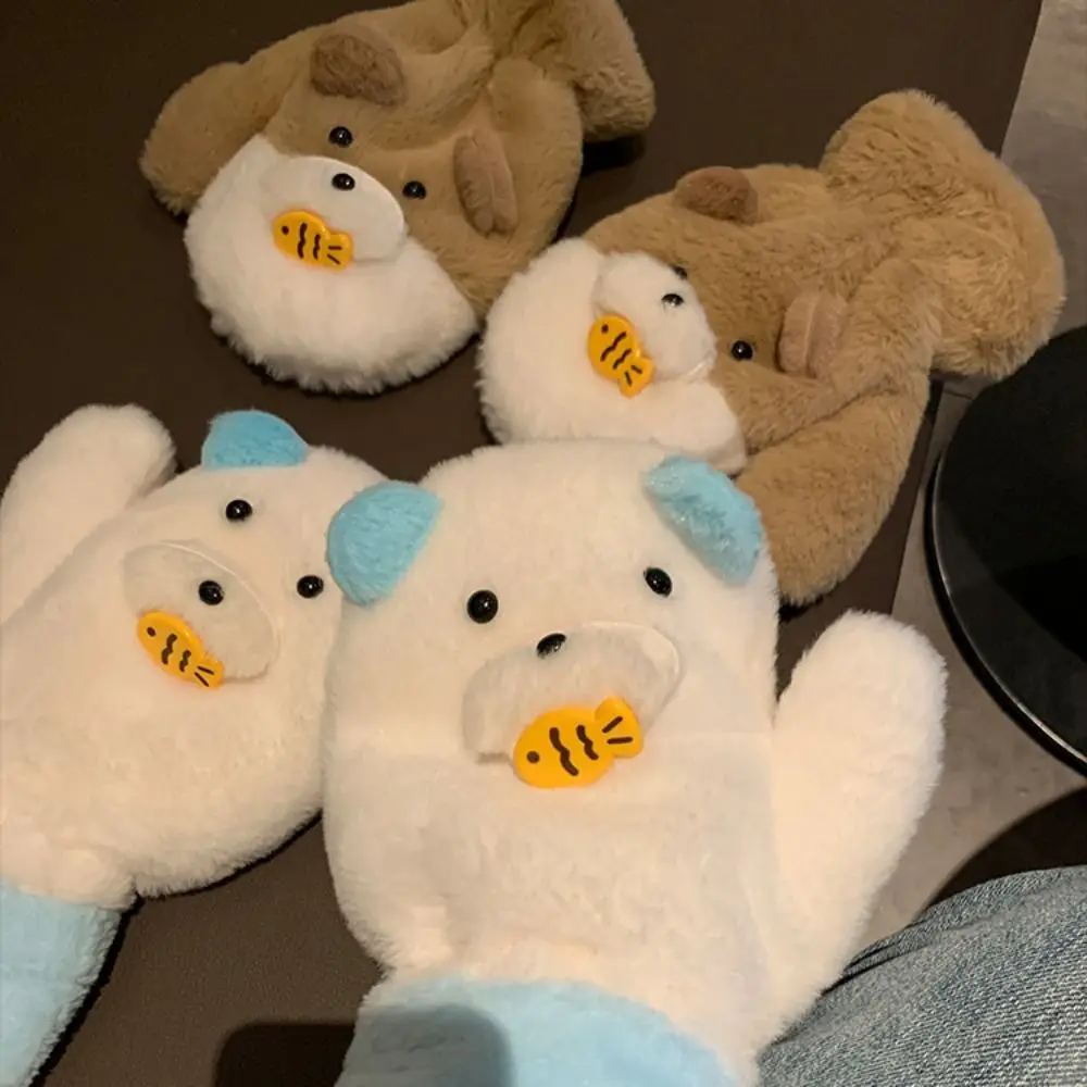 لينة الدافئة قفازات الاصبع الدب غطاء للأذنين وشاح معلق حبل أكل الأسماك الشتاء إيرفلاب يندبروف سميكة وشاح قفاز مجموعة التزلج