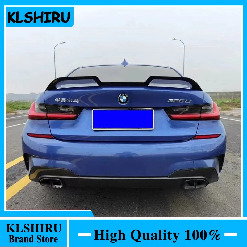 New G20 Rear Spoiler High quality ABS Spoiler for BMW New 3 Series G20 G80 M3 M Sport 340i 2020-2023 V Style Car Spoiler