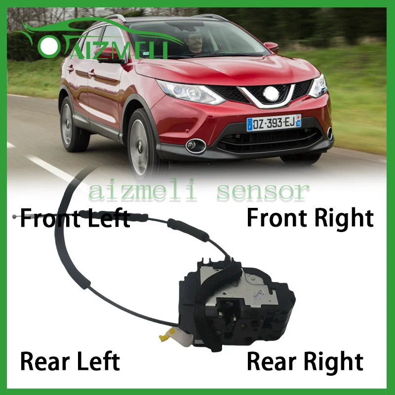 Actuador de cerradura de puerta delantera trasera izquierda derecha para Nissan Qashqai J11 Rogue Sport 2013 ~ 2018 805004EA2A 805014EA2A 825004EA2A nuevo Auto