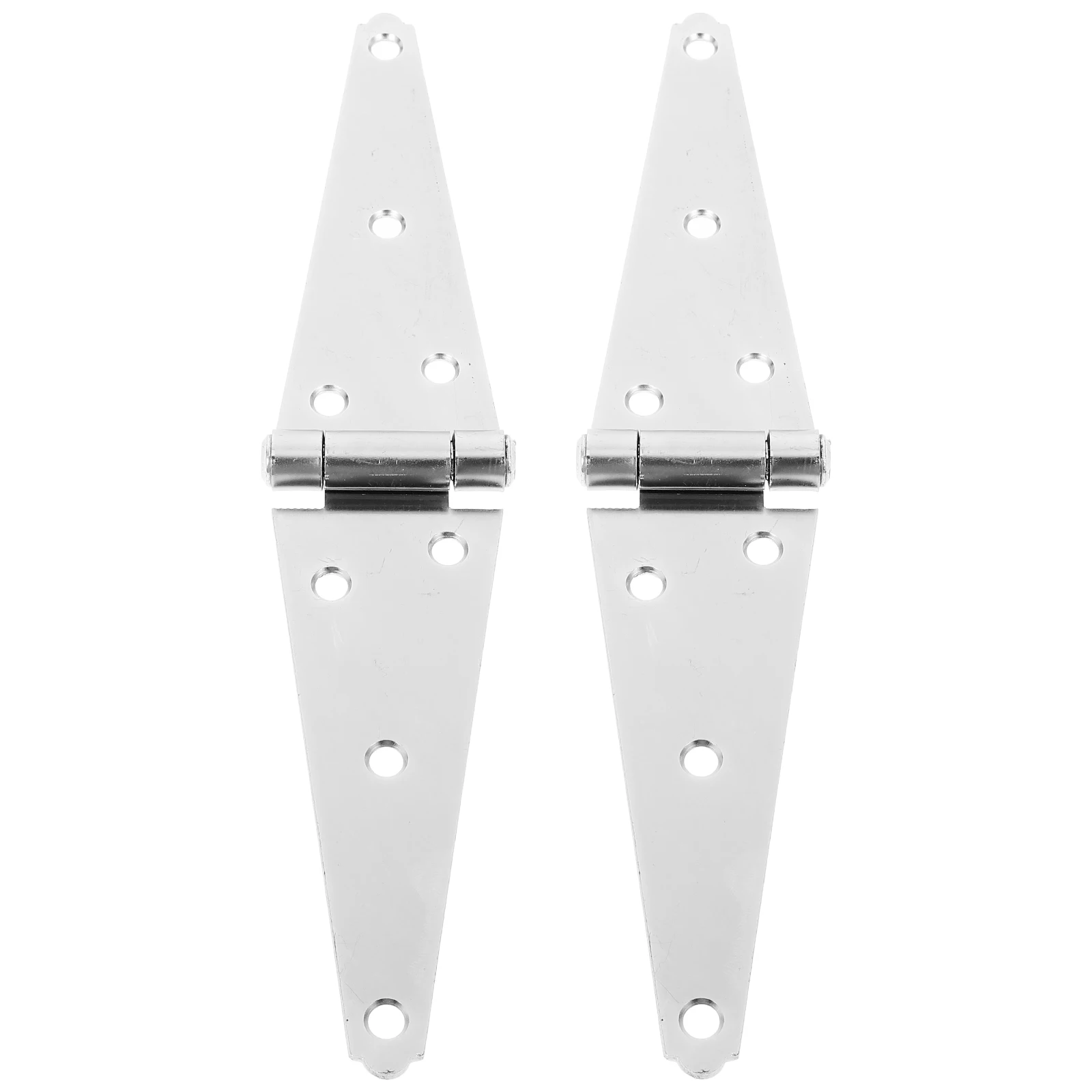 

2Pcs Galvanized Iron Heavy Duty Door Hinges Outdoor Gate Hinges for Shed Fence Barn Hardware Gate Kit for Wooden Fence