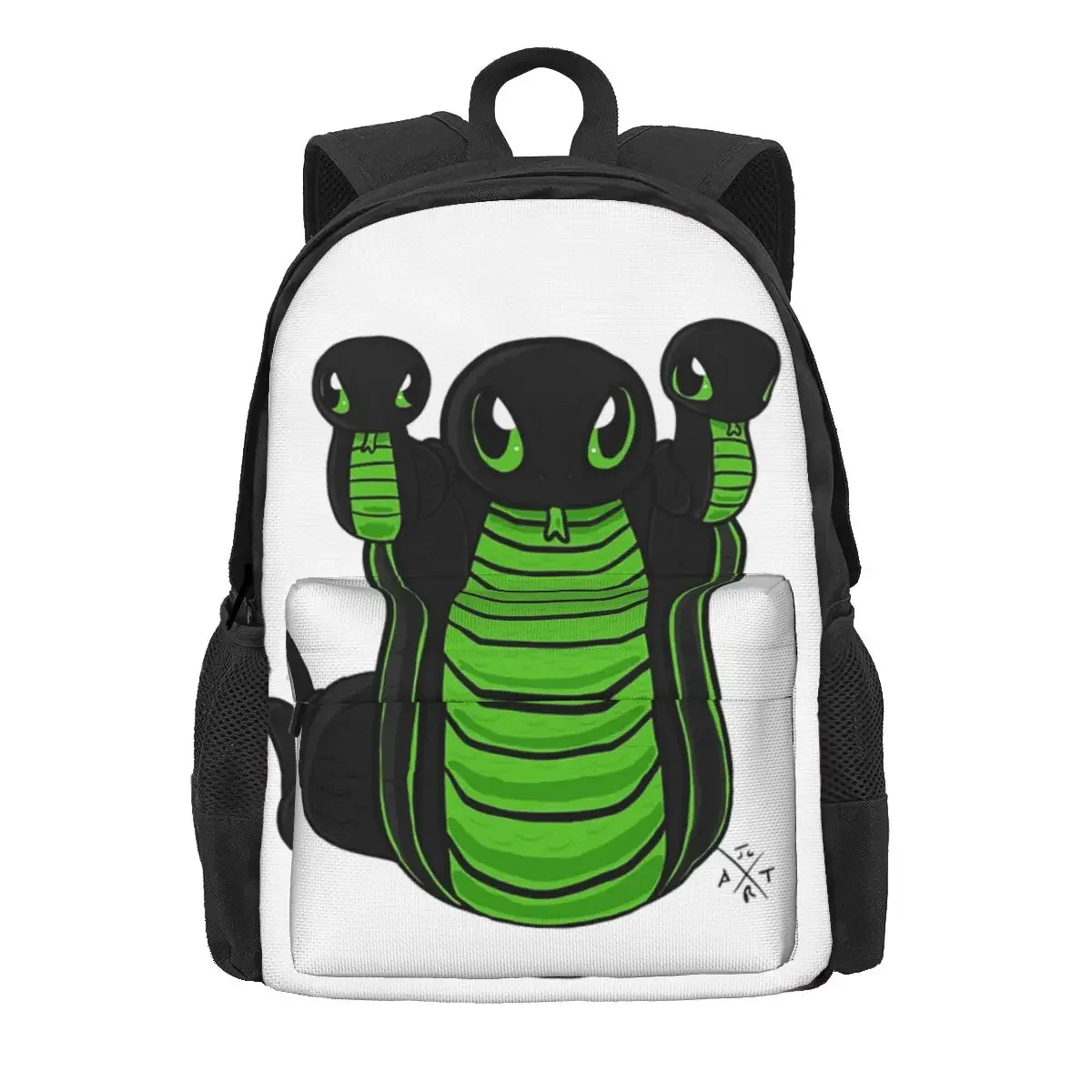 Alpha Sneki Snek Gamer Razer Backpacks Boys Girls Bookbag Students School Bags Cartoon Kids Travel Rucksack Shoulder Bag