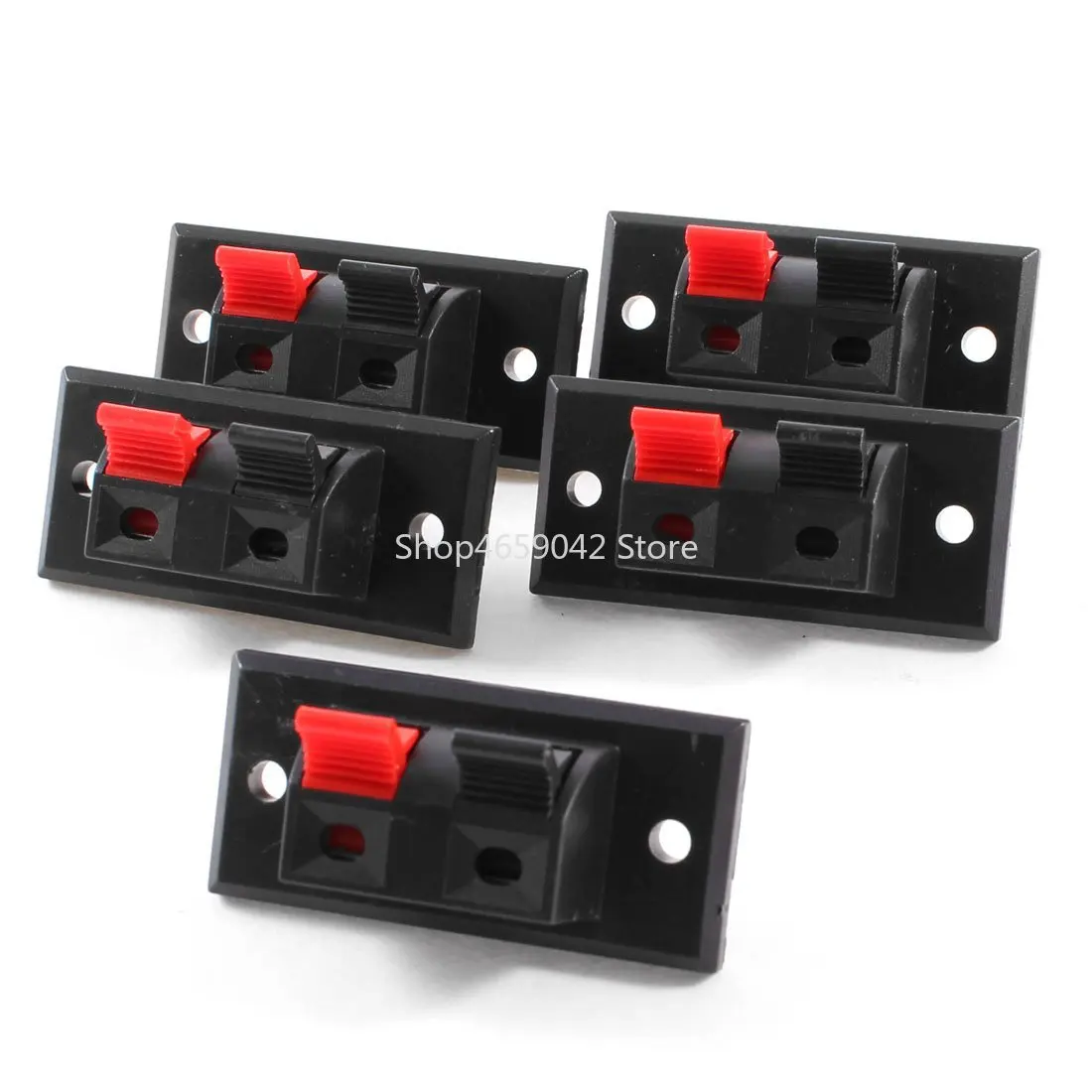 5 Pcs 2 Positions in Jack Load Audio Speaker Terminals