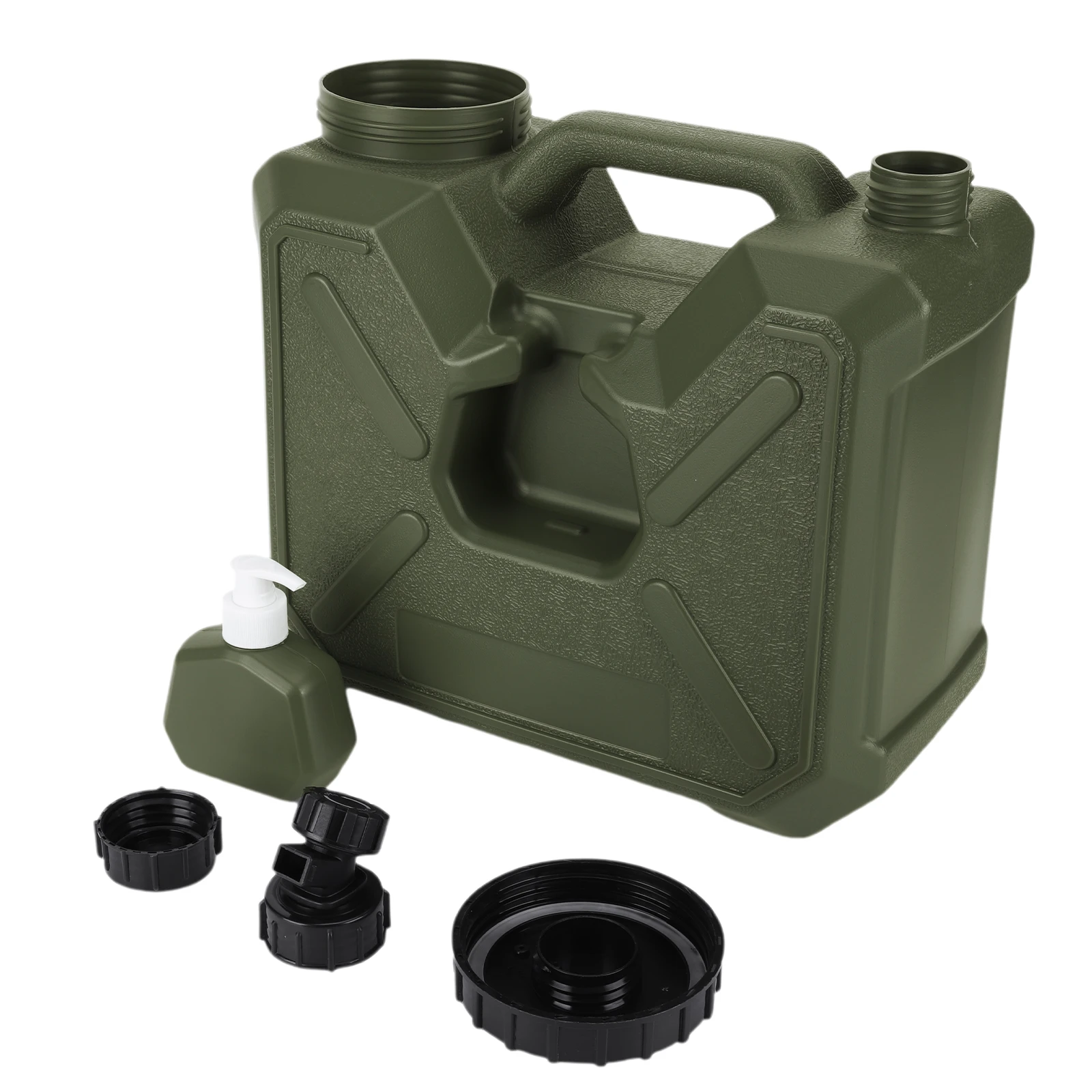 30/18/15/12L Camping Water Container with Spigot Hand Sanitizer Bottle Portable Water Jug Large Capacity Water Carrier Tank view 6