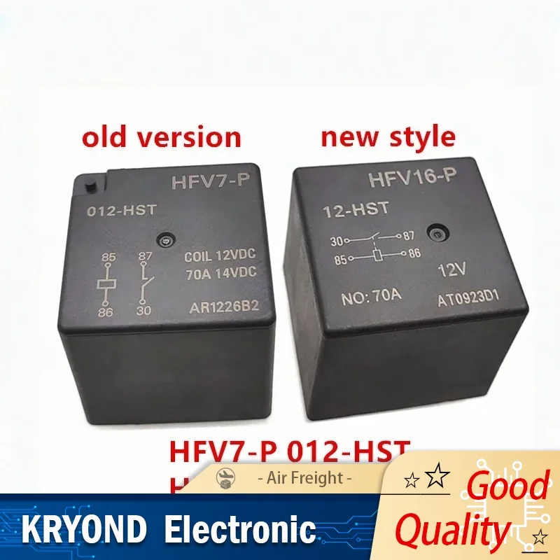 2 PCS 5 PCS Automotive Relay HFV7-P 012-HST HFV16-P 012-HST 12 V 70 A