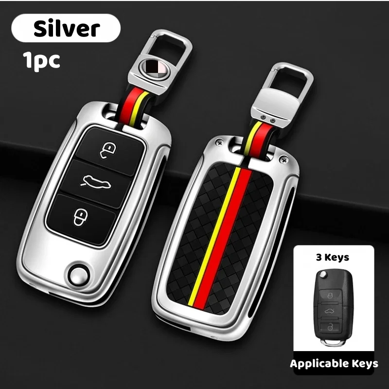 

Car Key Case Cover For Volkswagen VW Polo Golf Passat Beetle Tiguan Caddy T5 Jetta Skoda Octavia Seat Leon Car Accessories