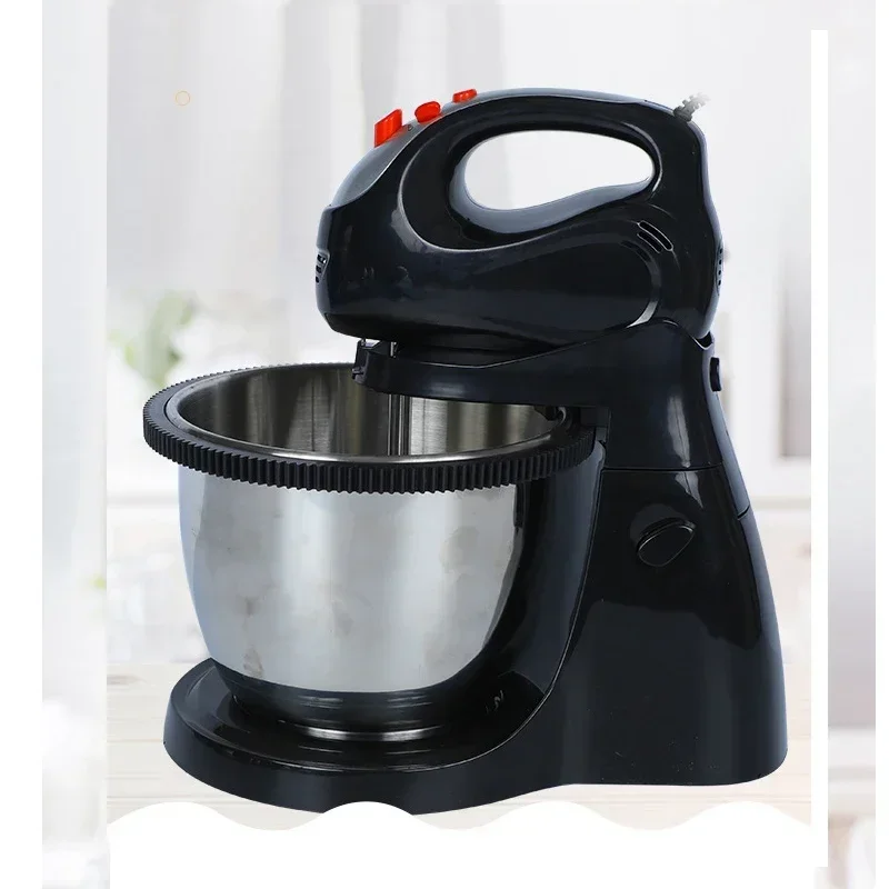 #￥Multifunctional Stainless Steel Electric Egg Beater Mini Egg Beater BlenderAutomatic Cream Cake DoughBlender Food Blender 220V