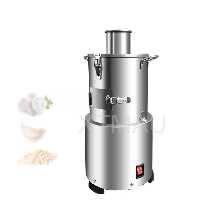 110V/220-240V Electric Garlic Peeling Machine Commercial Stainless Steel Fast and Effortless Peeling Machine Food Processing Mac