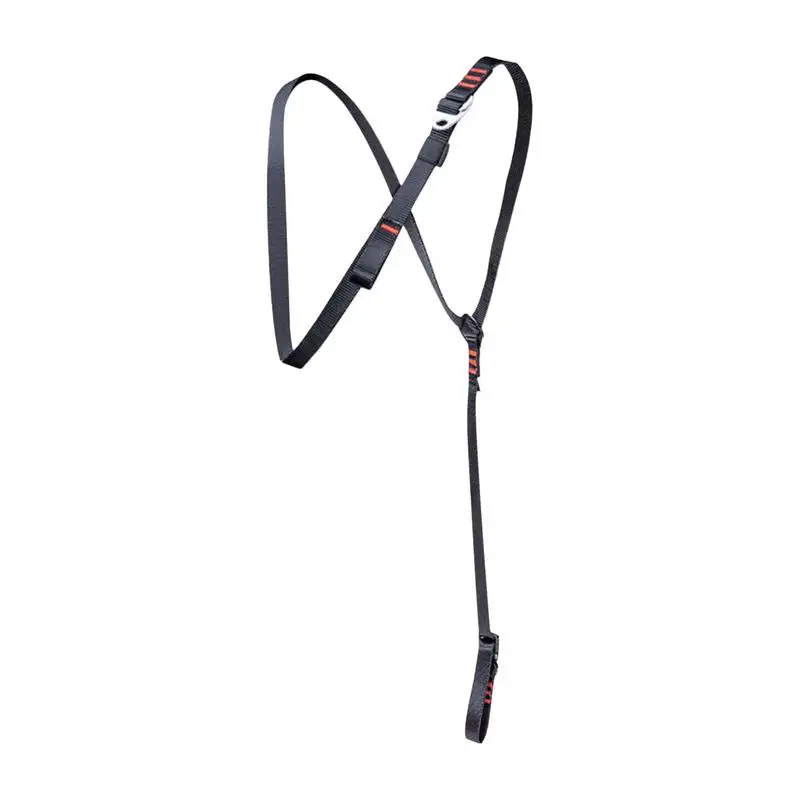 

Climbing Sling Mountaineering Shoulder Strap Shock-Absorbing High-Strength Chest Harness For Construction Outdoors Roofing