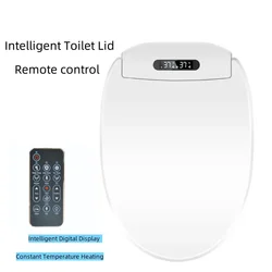 Intelligent Remote Control Toilet Lid Dryer Water Wind Temperature Universal Toilet Lid For Bathroom Smart Constant Temperature