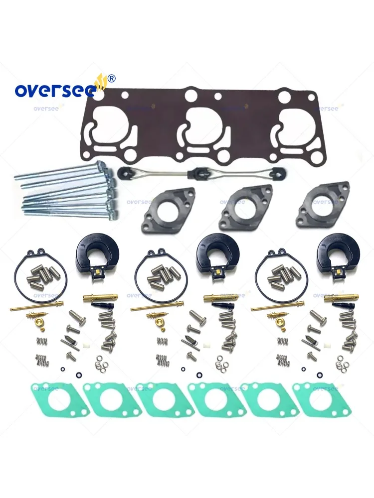 Kit de réparation de carburateur pour moteur hors-bord Honda 4T BF25 30HP, Kit complet