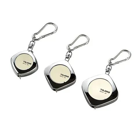 TAJIMA Mini stålband 1 st med klätterring 1 m/2 m/3 m magnetiskt måttband 1001-serien 8 best sales meter tajima - №3