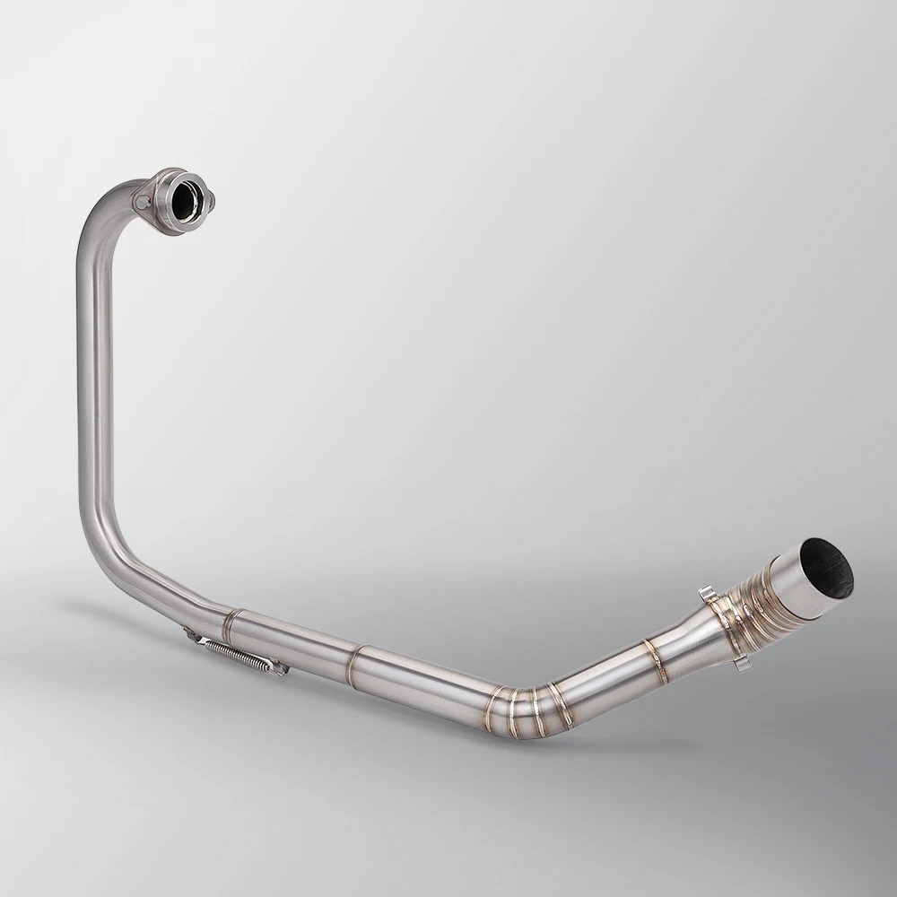 

Escape Motorcycle Full Exhaust 51mm System Head Middle Link Pipe Racing Bike Elbow Motorbike NS200 NS 200 For BajajPulsar NS200