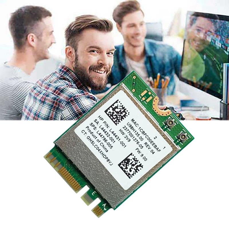 RTL8822CE Wireless Network Card 2.4G/5G Dual-Band Gigabit Wifi Bluetooth 5.0 M.2 NGFF Interface Wifi Wireless Module